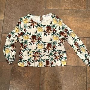 Just fab Floral blouse